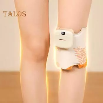 Электрический нагревательный наколенник Интеллектуальный контроль температуры Эргономичный дизайн Всесторонняя защита Регулируемая защита колена для пожилых людей бежевый