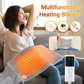 Электрический нагревательный пояс для талии, теплая термоподкладка для офиса и дома, терморегулятор для контроля температуры, устойчивый к холоду, пояс для талии, согревающий спину, грелка для рук