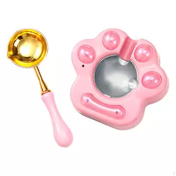 Электрический нагреватель воска, нагреватель для запечатывания, USB-печь для плавления воска и ложка своими руками синий