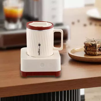 Электрический напиток для подогрева и охлаждения напитков для домашних баров, молочно-белый milk white