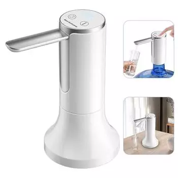 Электрический насос для бутылок с водой Whisper, сверхтихий и быстрый портативный насос для диспенсера питьевой воды для кувшина с водой объемом 1-6 галлонов