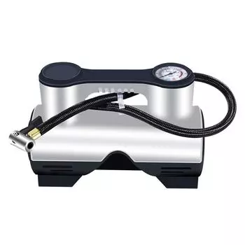 Электрический насос для накачивания шин, автомобильный воздушный компрессор, 120 Вт, электрический насос для накачивания шин со светодиодной подсветкой, цифровой автомобильный насос для накачивания шин A