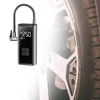 Электрический насос для накачивания шин Интеллектуальное устройство для накачивания 120PSI Компактный насос Air Style A