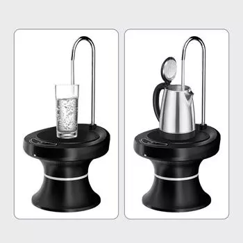 Электрический насос для питьевой воды, бесшумный бытовой диспенсер для воды, насос-дозатор с поддоном, насос-дозатор для кухни и дома белый