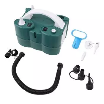 Электрический насос для воздушных шаров 2 режима 600 Вт портативный надувной аппарат для воздушных шаров надувной аппарат для воздушных шаров с насадками