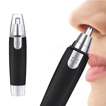 Электрический нож для формирования волос в носу и ушах для мужчин и женщин, нож для формирования бровей One Size чёрный