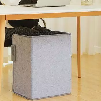 Электрический обогреватель для ног, офисный обогреватель для ног, складной портативный регулируемый термостат, грелка для ног, зимнее отопление, подушка