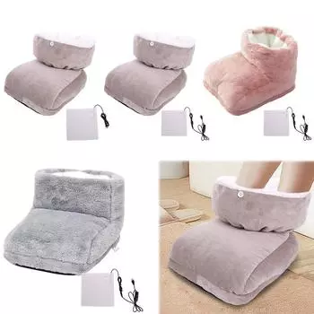 Электрический обогреватель для ног USB-грелка для ног бытовая 3-уровневая нагревательная печка для ног Gray Remote