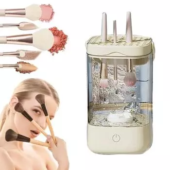 Электрический очиститель для кистей для макияжа USB, портативный, 3 в 1, сушилка для кистей для макияжа, ленивая чистка, мойка кистей, быстросохнущее устройство, новый