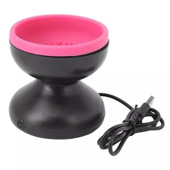 Электрический очиститель для кистей для макияжа, вращающаяся чистящая быстросохнущая портативная автоматическая косметическая кисть разноцветный