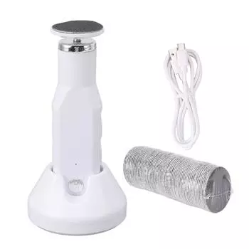 Электрический очиститель мозолей, съемный, моющийся, регулируемый, с интерфейсом USB, электрический очиститель мозолей для ног