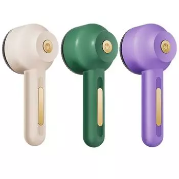 Электрический очиститель свитера с 6 лезвиями, средство для удаления катышков и пуха, многофункциональная эргономичная ручка для одежды и мебели зелёный