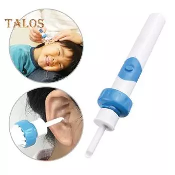 Электрический очиститель ушей для детей и взрослых, электрический инструмент для удаления ушной серы, бесшумный очиститель ушной серы, набор для вакуумного очистителя ушных каналов S