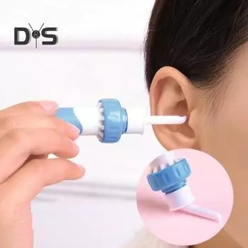 Электрический очиститель ушей для детей и взрослых, электрический инструмент для удаления ушной серы, бесшумный очиститель ушной серы, набор для вакуумного очистителя ушных каналов S