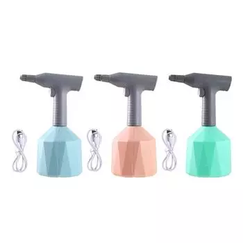 Электрический опрыскиватель MY # 1 л, перезаряжаемый через USB, портативный бытовой опрыскиватель, уличный источник питания синий