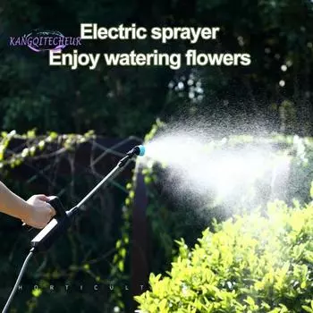 Электрический опрыскиватель растений с 3 насадками, эргономичной ручкой, перезаряжаемый, поливочная насадка, садовый опрыскиватель 3M