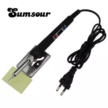 Электрический паяльник 80 Вт, регулируемая температура, 220 В 110 В, сварочный паяльник, паяльная станция, набор инструментов для ремонта и распайки