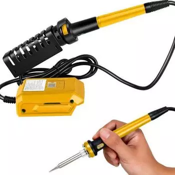 Электрический паяльник DeWalt 20 В с литиевой батареей, интерфейсом DCB-аккумулятора и зарядной станцией 936 Head