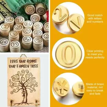 Электрический паяльник для выжигания по дереву, набор для выжигания по дереву, алфавит, цифры, штампы, инструмент, цифровой дисплей, паяльник, ручка для дерева, кожи, пробки, пирографии, резьбы US Plug