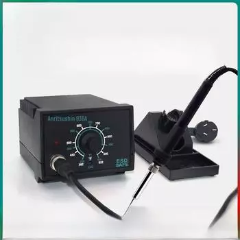 Электрический паяльник Lixin 936A с регулируемой температурой, цифровым дисплеем и антистатическими функциями для ремонта телефонов