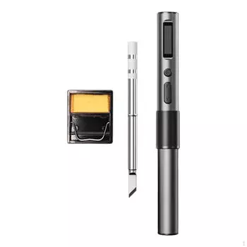 Электрический паяльник, удобный, быстро нагревающийся, многоцелевой, регулируемый по температуре ручной инструмент для