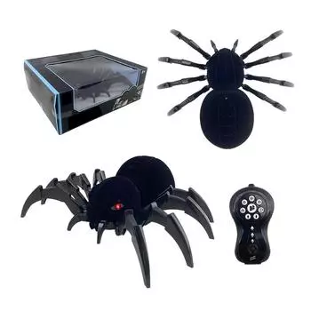 Электрический паук с дистанционным управлением, спрей, музыка, детские игрушки, подарки для друзей детей One Size