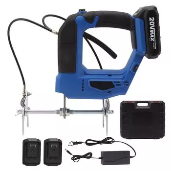 Электрический пчелоудалитель Бесщеточный ручной электрический пчелосмеситель Перезаряжаемый беспроводной электрический шейкер синий