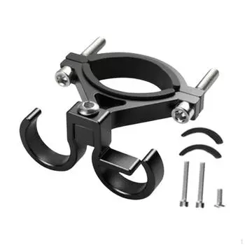 Электрический передний крюк на руль, вешалка для аксессуаров, крепление для велосипедов, универсальный держатель для шлема чёрный