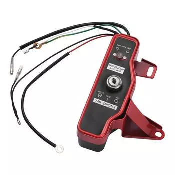 Электрический переключатель зажигания, переключатель зажигания с 2 ключами для двигателя 168F 170F GX160 красный