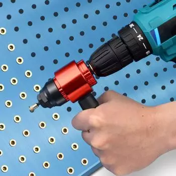 Электрический пистолет для заклепок и гаек M3 M4 M5 M6 M8 Беспроводная клепальная электрическая дрель-адаптер Инструмент для заклепок Алюминиевый пистолет для гвоздей