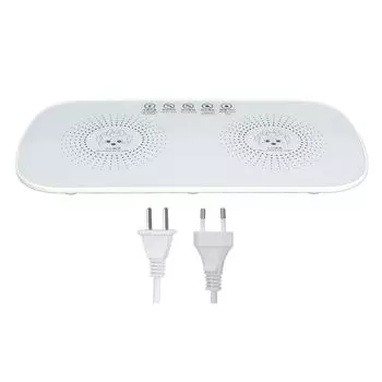 Электрический подогреваемый лоток с постоянной температурой, нагревательное стекло, многофункциональный быстрый электрический подогреватель еды P EU Plug 220V