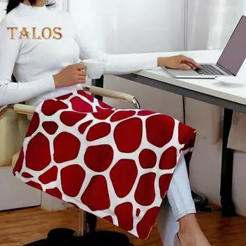 Электрический подогреваемый плед с розеткой США, быстро нагревается, 3 уровня температуры, функция синхронизации, теплая шаль, зимняя накидка, одеяло для кофе и телефона US Plug