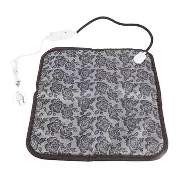 Электрический подогреватель для домашних животных Anti Bite 3 Регулируемая температура Водонепроницаемый подогреваемый лежак для кошек и собак US Plug 110V