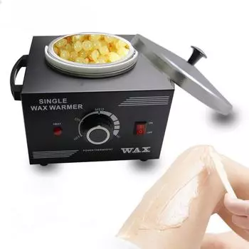 Электрический подогреватель воска для депиляции, 500 мл, нагреватель парафина, удаление волос, спа-оборудование для горячей кожи лица с регулируемой температурой