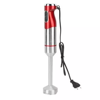 Электрический погружной ручной блендер 800 Вт с лезвиями из нержавеющей стали, мощный, регулируемые режимы, портативный ручной