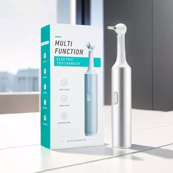 Электрический полировщик зубов, стоматологический скалер, многофункциональный очиститель пятен, налета и зубного камня, 5 в 1, зубная щетка для взрослых, очиститель для путассы
