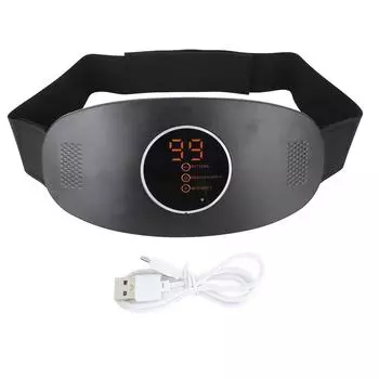 Электрический пояс для массажа талии, 3 режима, 26 скоростей, сжигание жира, перезаряжаемый пояс для похудения для женщин