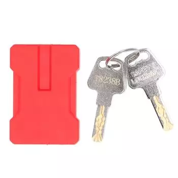 Электрический предохранительный замок, блокировка отключения вилки, изоляция энергии, устройство блокировки для 2 и 3 штырей