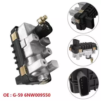 Электрический привод G-59 6NW009550 Turbo для Ford Transit Custom 2,2 TDCi 2012-18 чёрный