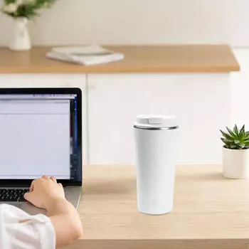 Электрический протеиновый шейкер, бутылка 400 мл, умный блендер, вода для тренировок белый