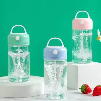 Электрический протеиновый шейкер, бутылка для женщин, автоматическая самоперемешивающаяся кофейная чашка, дорожная кружка для смешивания напитков, миксер для рецептов, подарок для девочек, 380 мл 380ml