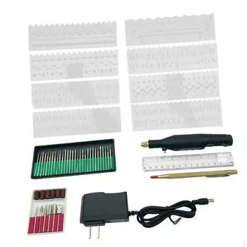 Электрический проводной микрогравер, гравировальная ручка, многофункциональный портативный инструмент для гравировки
