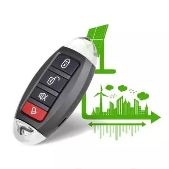 Электрический пульт дистанционного управления брелок замена портативный для гаражных ворот автомобиля QDE A