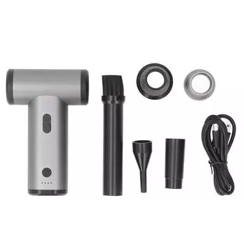 Электрический пылесос 130000 об/мин, беспроводной, ручной, 4000 мАч, перезаряжаемый, тип C, быстрый