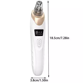 Электрический пылесос для удаления черных точек, удаление черных точек, глубокое очищение пор, очиститель пор, инструменты для ухода за кожей лица 1pcs