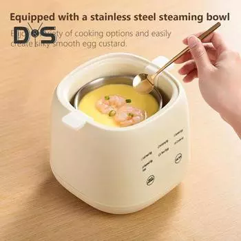 Электрический яйцеварка с сенсорным экраном, дизайн таймера, автоматическое отключение, звуковое напоминание, портативная умная электрическая яйцеварка 6-в-1 для приготовления яиц, йогурта US Plug