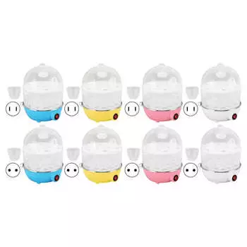 Электрический яйцеварочный аппарат 7/14 шт., двухслойные яйца, автоматическая мини-варка, кухонный инструмент для приготовления яиц, устройство для приготовления завтрака