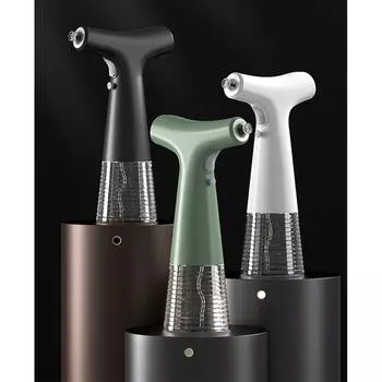 Электрический распылитель масла CUCU, бытовой кухонный распылитель, бутылка масла для салата, барбекю, приготовления пищи, выпечки зелёный