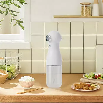 Электрический распылитель масла, мелкодисперсный уксус, стеклянный диспенсер для выпечки белый
