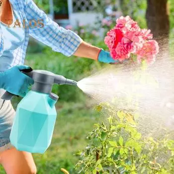 Электрический распылитель Plant Mister Самовсасывающий водяной насос Работа без помощи рук Перезаряжаемый через USB электрический распылитель с регулируемым соплом для распыления A